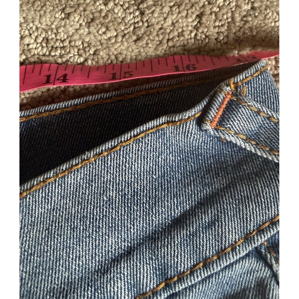 True Religion Ricky Big T Jeans 32 Blue Flap Pocket Relaxed Straight - Picture 6 of 8